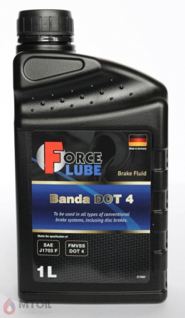 Force Brake Fluid Banda DOT4 0 (1л)
