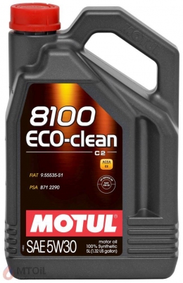 MOTUL 8100 Eco-clean+ 5w-30 (5л)