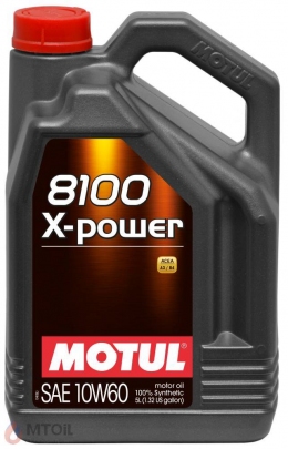 MOTUL 8100 X-power 10w-60 (5л)