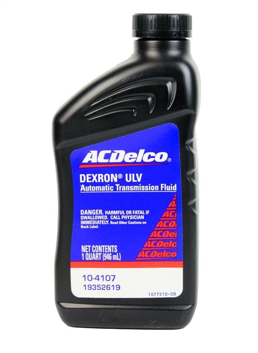 Трансмиссонное масло ACDelco ATF Dexron ULV USA (0,946л) - 19533