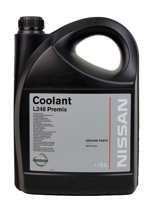 Антифриз Nissan Coolant L248 Premix зеленый (5л)