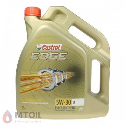 Моторное масло Castrol EDGE TITANIUM FST 5W-30 LL  (5л) - 17877