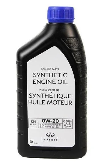 Моторное масло Infiniti 0W-20 Full Synthetic (0.946л)