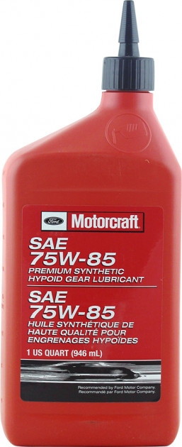 Трансмиссионное масло Ford Motorcraft SAE 75W-85 Premium Synthetic Hypoid Gear Lubricant (XY-75W85-QL) 0,946л - 19530