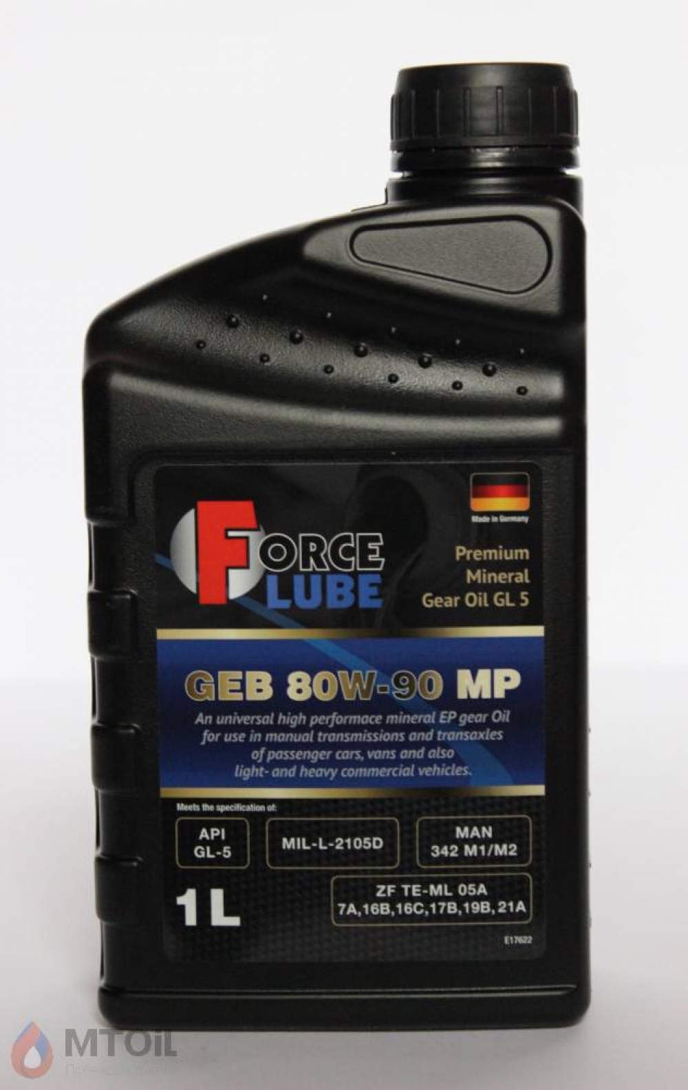 Force Premium Gear Oil Geb MP GL-5 80w-90 (1л) - 17939