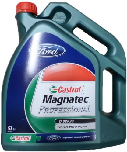 Моторное масло Castrol Magnatec Profeccional D 0W-30 Ford (5л) 157C37 / 15D5FF EU