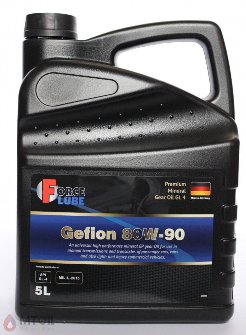 Force Premium Gear Oil Gefion GL-4 80w-90 (5л) - 17936