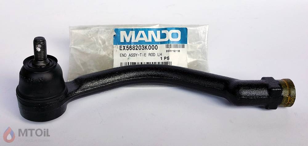Наконечник рулевой левый MANDO (EX568203K000)