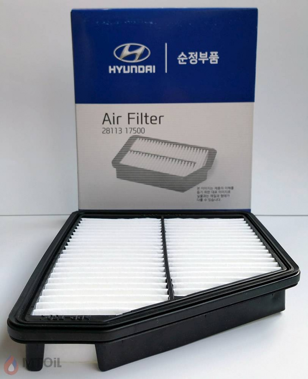 Фильтр воздушный  оригинальный Hyundai/KIA (Mobis) 28113-17500