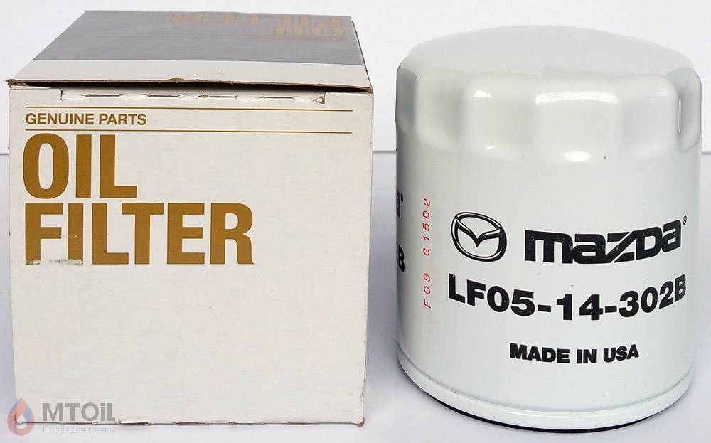 Фильтр масляный оригинальный Mazda LF05-14-302A/B