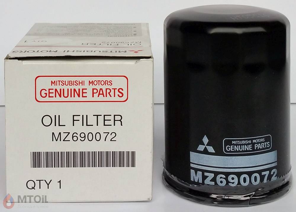 Фильтр масляный оригинальный Mitsubishi MZ690072
