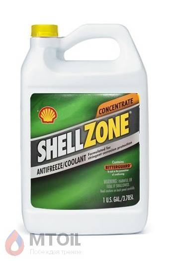 Концентрат антифриза ShellZone Green(-80С)  (3,785л)