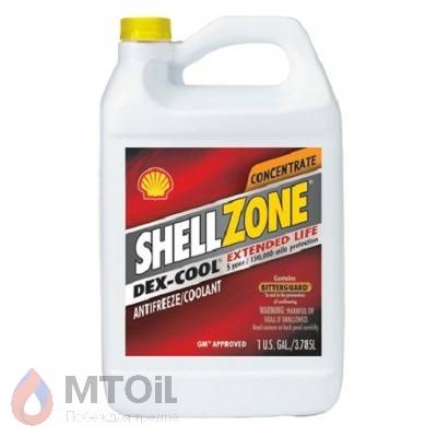 Антифриз  ShellZone RED, Dex-Cool -80С  (G12, 12+)  (3,785л) - 17452