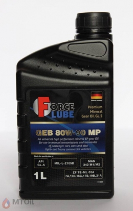 Force Premium Gear Oil Geb MP GL-5 80w-90 (1л)