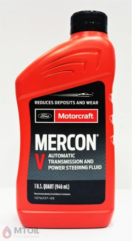 Трансмиссионное масло Motorcraft Mercon V ATF & PSF (0,946)  XT-5-QMC