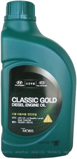 Hyundai-Kia (Mobis) Classic Gold Diesel 10W-30 (1л)