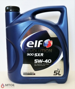 Моторное масло ELF Evolution 900 SXR 5W-40 (5л)