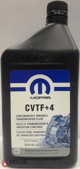 Трансмиссонное масло Mopar CVTF+4 (0.946л)
