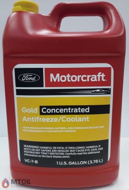Антифриз Ford Motorcraft Premium Antifreeze Concentrate -74°C Gold VC-7-B (3.78л)
