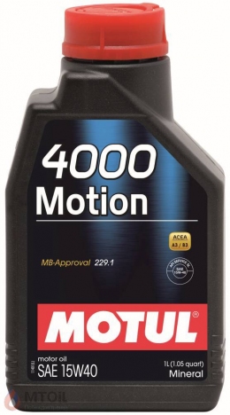 MOTUL 4000 Motion 15w-40 (1л)