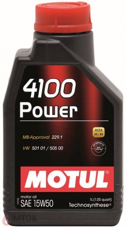 MOTUL 4100 Power 15w-50 (1л)