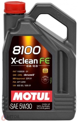 MOTUL 8100 X-cleanFE 5w-30 (4л)