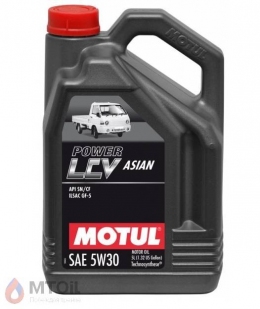MOTUL Power LCV Asian 5w-30 (5л)