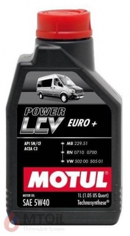 MOTUL Power LCV Euro+ 5w-40 (1л)