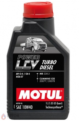 MOTUL Power LCV TurboDiesel 10w-40 (1л)