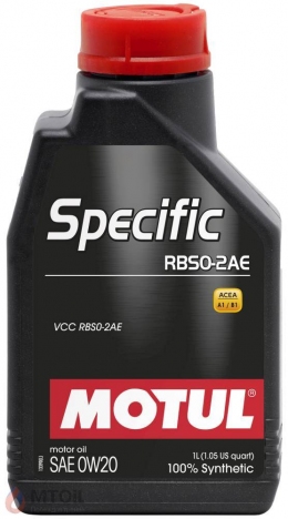 MOTUL Specific RBS0-2AE 0w-20 (1л)