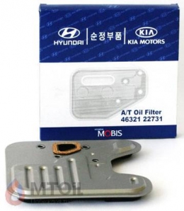 Фильтр масляный оригинальный АКПП Hyundai/KIA (Mobis) 46321 22731
