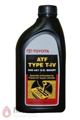 Трансмиссионное масло Toyota ATF Type T-IV  (0,946л)